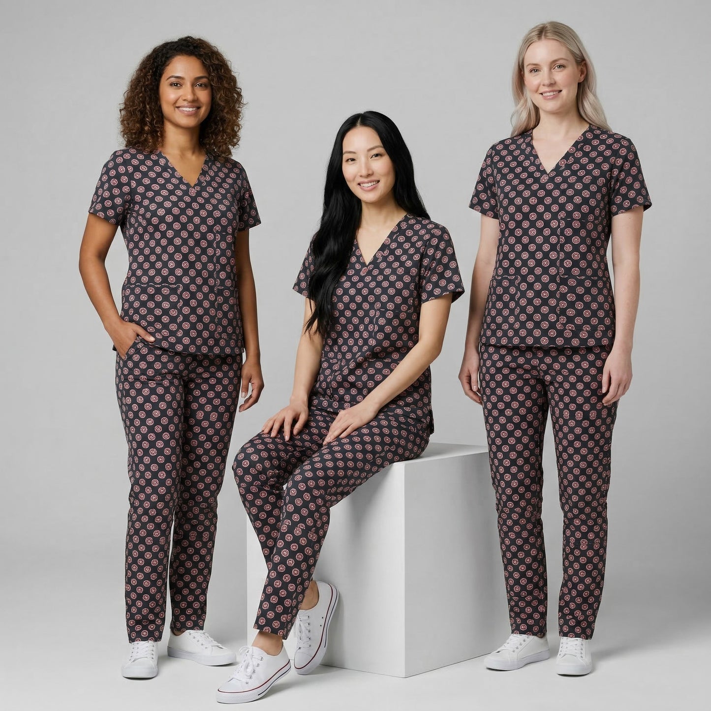 Midnight Black - Special scrub for Healthcare Angels