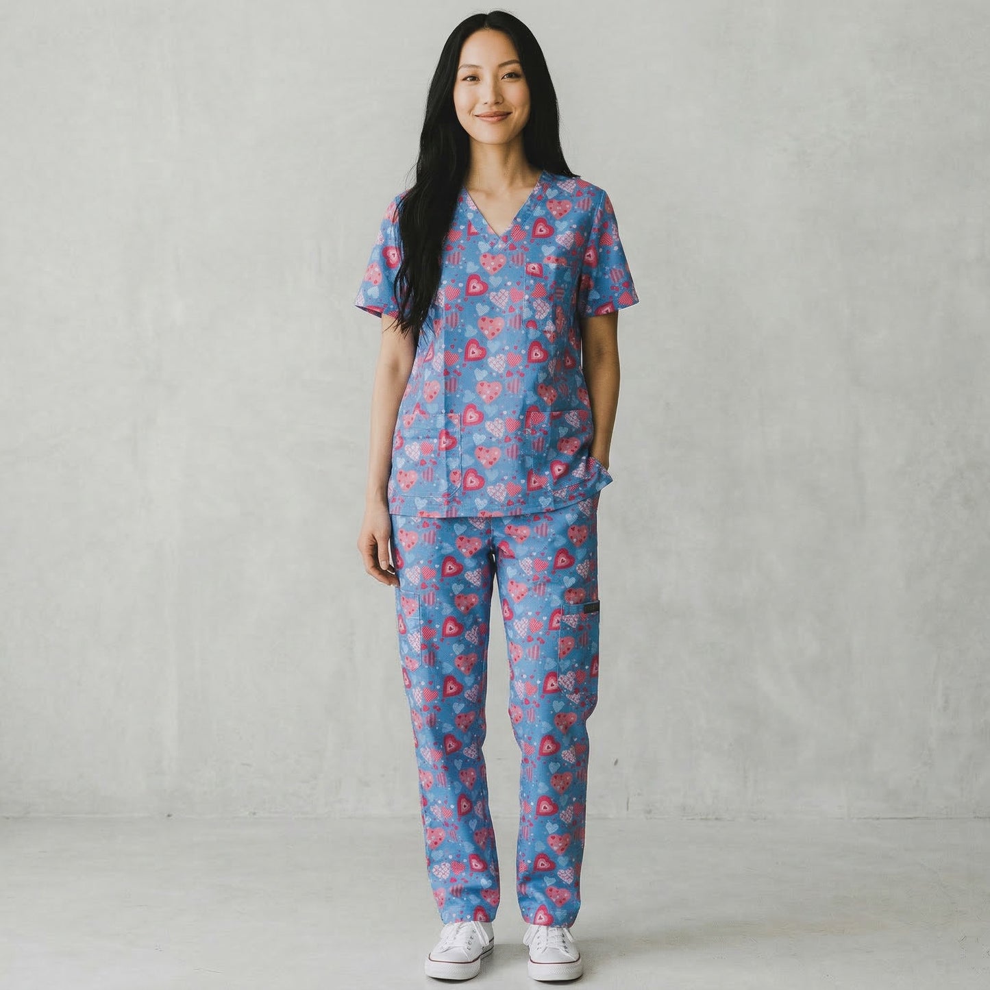 Vibrant Hearts - Special scrub for Healthcare Angels