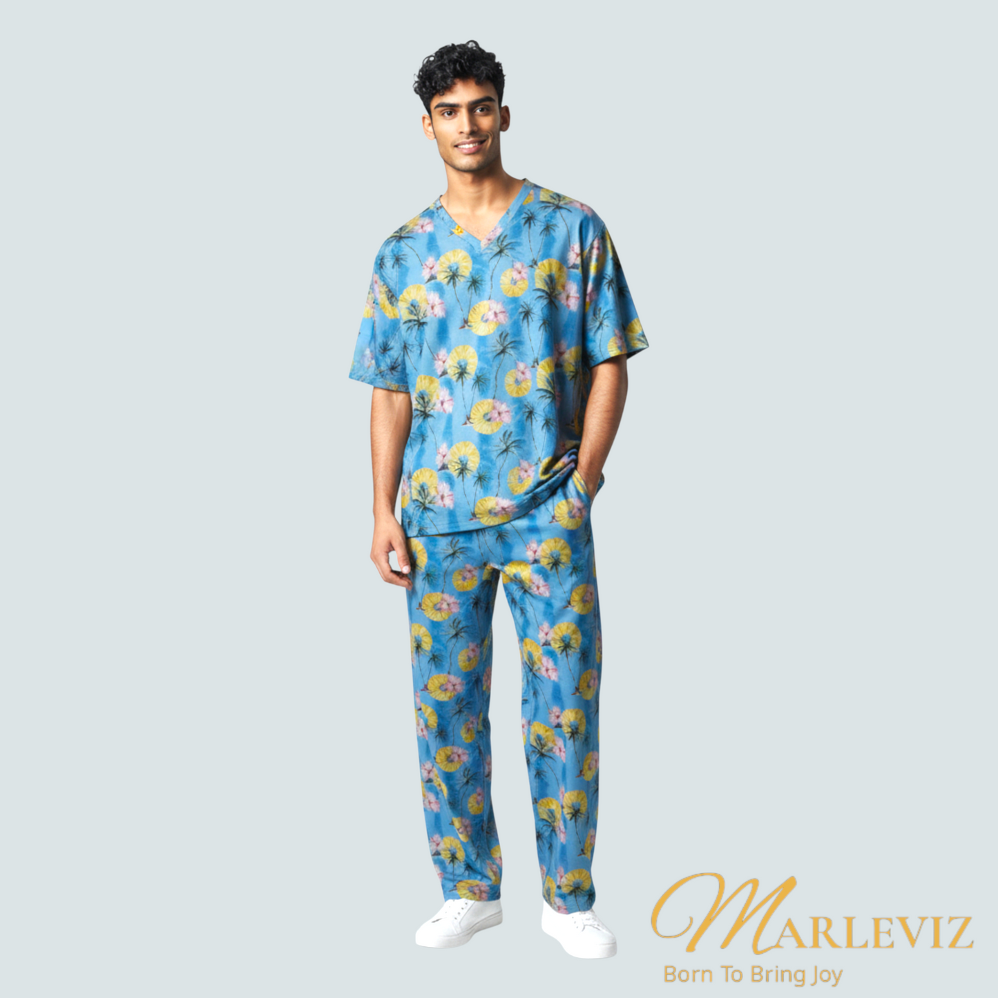 Floral Scrub - Special scrub for Healthcare Angels