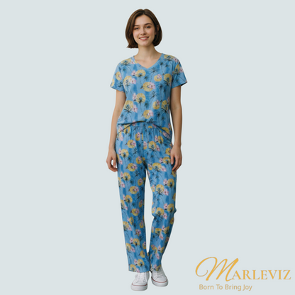 Floral Scrub - Special scrub for Healthcare Angels