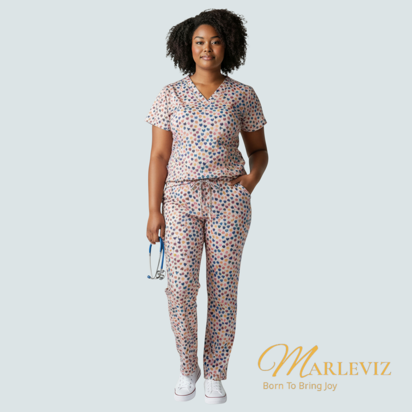 Happy Hearts - Special scrub for Healthcare Angels