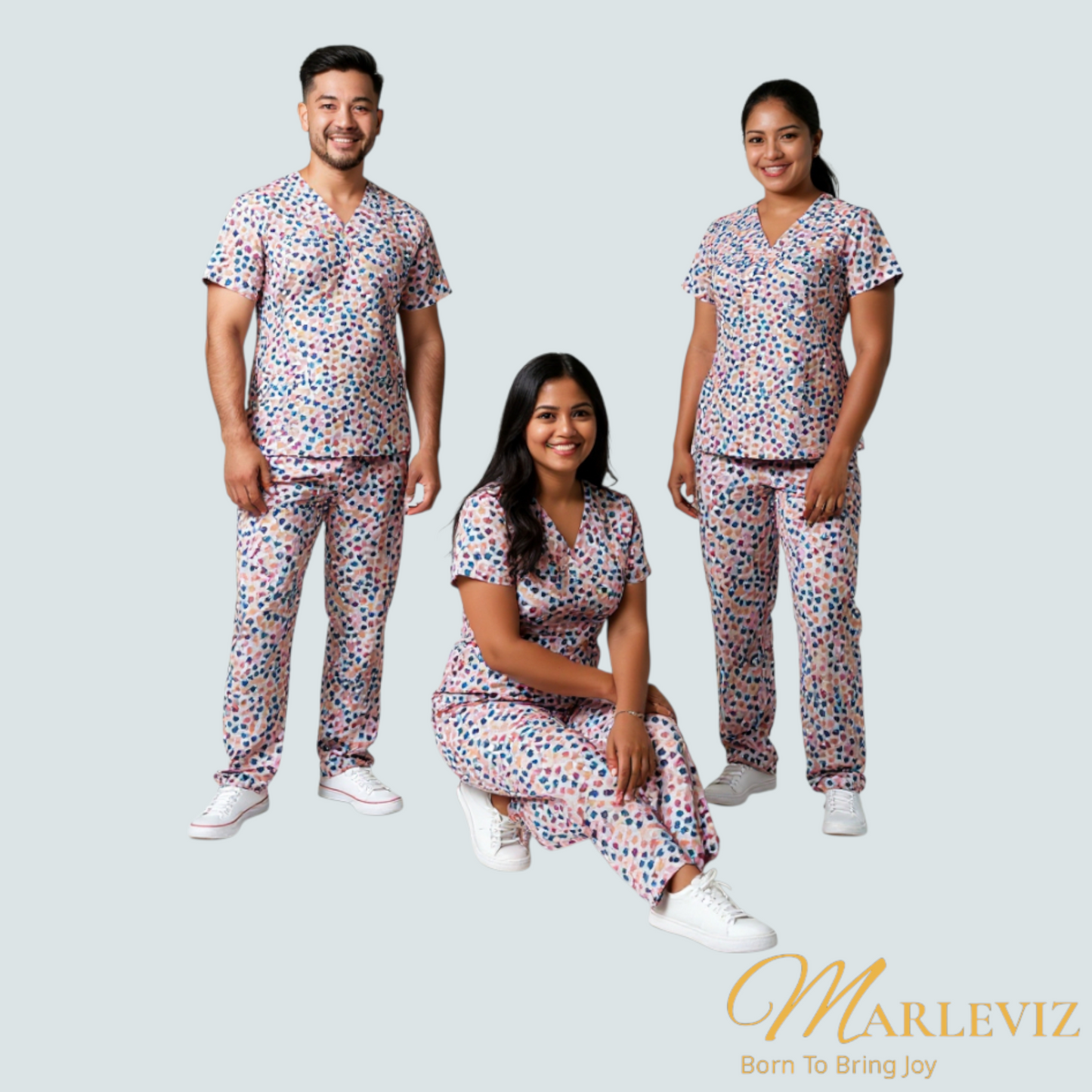 Happy Hearts - Special scrub for Healthcare Angels