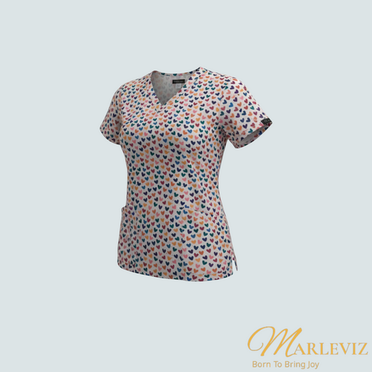 Happy Hearts - Special scrub for Healthcare Angels