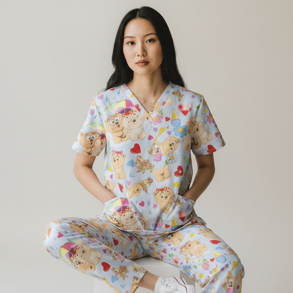 Teddy Buddy - Special scrub for Healthcare Angels