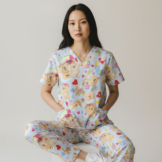 Teddy Buddy - Special scrub for Healthcare Angels